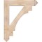 Ekena Millwork Merced Arts & Crafts Smooth Bracket, Douglas Fir, 5 1/2"W x 36"D x 44"H BKT06X36X44MRC03SDF - alternate 2
